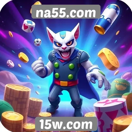 Variedade de jogos disponíveis no na55.com